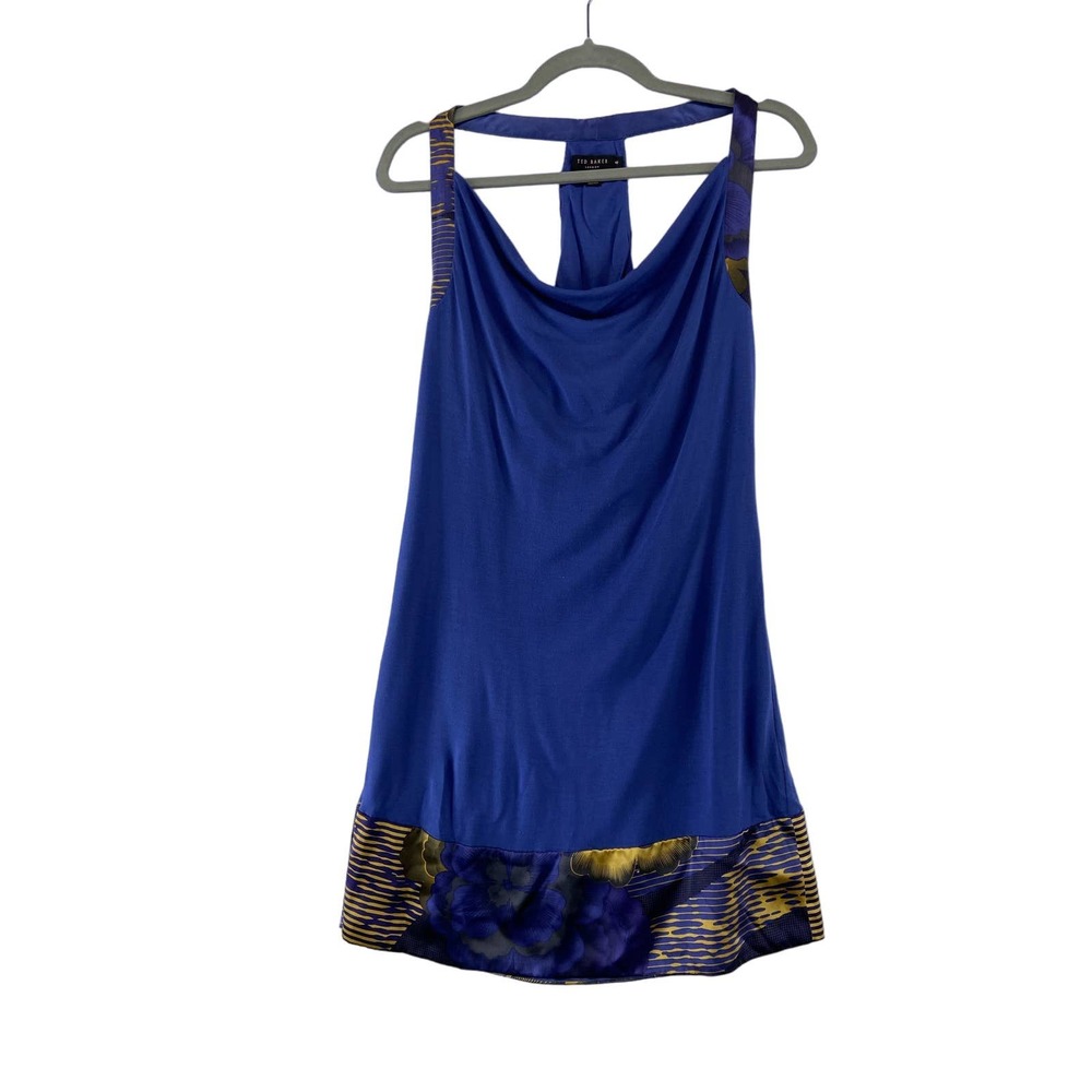 Ted‎ Baker Blue Dress Size 4 US 10